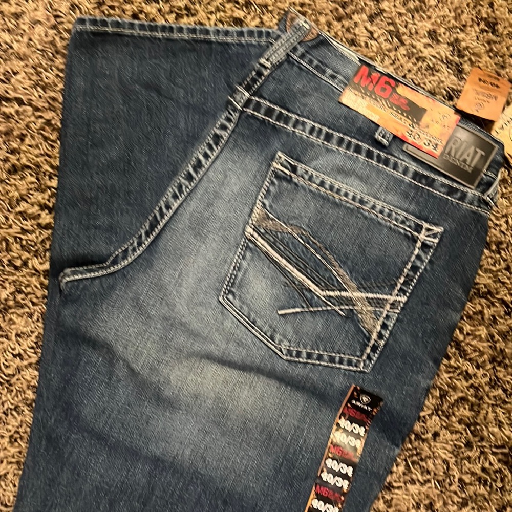 Mens Ariat M6 Jeans 40x34